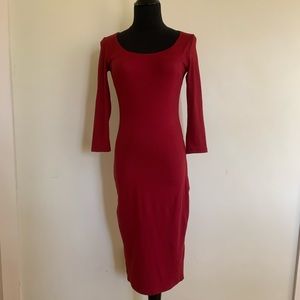 LuLus red dress